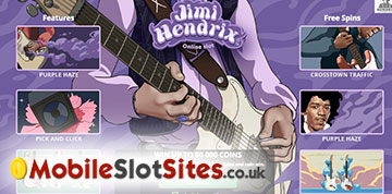 jimi hendrix slot bonus