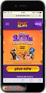 fever mobile slots