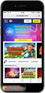 playojo mobile casino