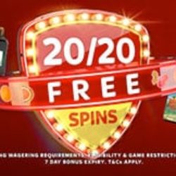 20/20 free spins