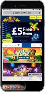coinfalls mobile slots