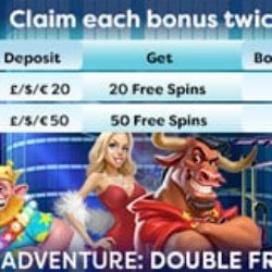 double free spin promotion