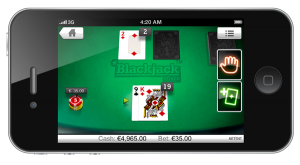 Video Blackjack on Mobile
