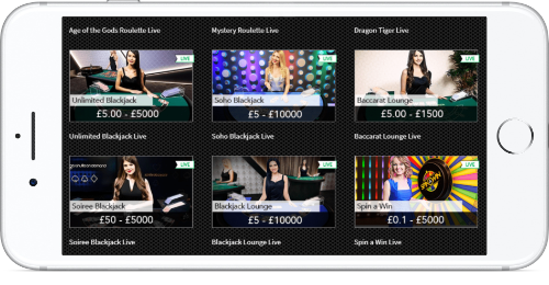 Slots Heaven Live Casino Games On iPhone